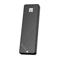 Thermalright M.2 NVMe SSD Enclosure HR-EB101 AC Black | USB3.2 Gen2 10Gbps USB-C External SSD Case, 