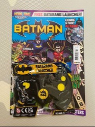 英國兒童Batman雜誌書連玩具