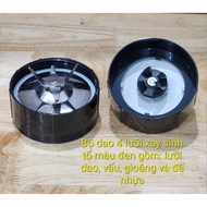 Blender accessories - Set of 4 knives and 2 multi-function blender knives