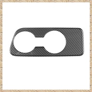 [r3jylk02.ph] Carbon Fiber Car Center Console Water Cup Holder Decoration Cover Trim Stickers Replac