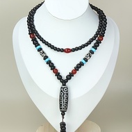 Dzi Necklace Pendant Agate 21 Eye Dzi Pendant