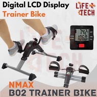 LCD Display Mini Rehab Portable Exercise Bike | Pedal Exercise Bike Stepper | Kayuhan Basikal Senaman Latihan复健老人健身车