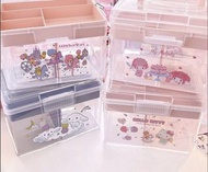 雙子星 cinnamoroll 藥箱 藥盒 收納盒 雜物袋 melody hello kitty 玉桂狗 布甸狗