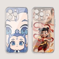 Nezha Ao Bing Transparent shell Phone Case for OPPO RENO 13 12 11 10 8 7 6 PRO 5G 6Z 7Z 8Z 8T 11F 12