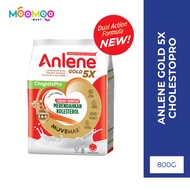 ANLENE Gold 5X CholestoPro / Kalsium & Kolagen (Calcium & Collagen) / 800G / Exp: 12/04/2027