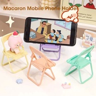 Good case 🔥ใหม่🔥Creative Cute Phone Grip Korea Holder Ring CLEAR Cartoon Bear Heart Make Up Mirror Universal Scalable Phone Stand Holder