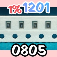 10pcs Chip resistor smd 1201 122 1K20 1% size 2012 0805 1.2Kohm 1.2K ohm 1.2 kohm 1.2 Kohm 1.2K ohm 