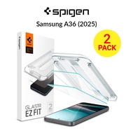 [2 Pack] Spigen Samsung A36 5G Screen Protector Glas.tR EZ Fit Samsung Galaxy A36 Tempered Glass 9H 