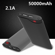 2018 New Power Bank 50000mah LCD External Battery Portable Mobile Fast Charger Dual USB Powerbank