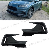 2PCS For Honda HRV HR-V 2023 2024 Front Bumper Fog Light Daytime  Lamp Trim Cover Frame Lid 711023W0