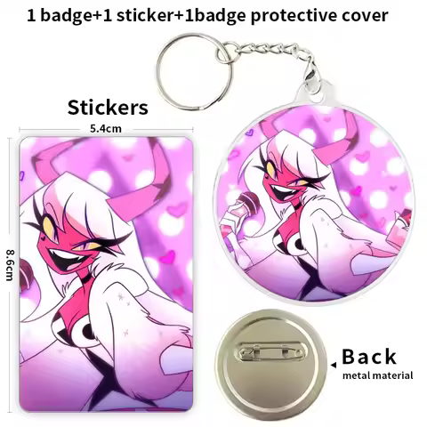 Verosika Mayday Anime Character Game Soft Button Badge Brooch anchor Peripherals Pin Trinket Decorat