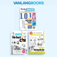 Book - Set of 3 - Pencil Drawing Secrets + Pencil Drawing for Beginners + 101 Basic Pencil Drawing S