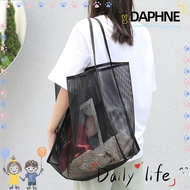 DAPHNE Transparent Mesh Bag, Fashionable Lightweight Beach Bag, Versatile Portable INS Style Thicken