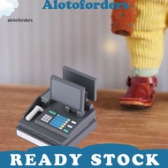 Mini Credit Card Machine for Dollhouse Small and Chic Dollhouse Accessory 1 12 Miniature Credit Card