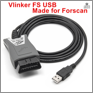 [Ssed] 2024ใหม่ Vgate VLinker FS ELM327 MS-CAN สำหรับ Fo-Rd FORScan วินิจฉัยรถ OBD2เครื่องสแกนเนอร์ 