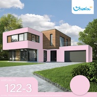 Beger ICE สีชมพู 1 ลิตร-18 ลิตร ชนิดด้าน สีทาภายนอก และ สีทาภายใน สีทาบ้านถังใหญ่ ทนร้อน ทนฝน ป้องกั