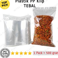 New item Clear PP Clip Plastic 9 Micron Thickness Zip Lock Zipper 5 grams Snack Packaging 12x15 12x2