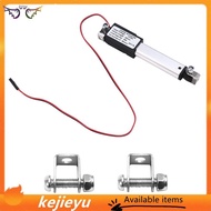 [kejie] Micro Linear Actuator 2" Stroke, 30N/6.75lb, Speed 30mm/S Mini Electric Waterproof Actuator 