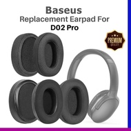 1 Pair Baseus D02 Pro Headphone Replacement Fabric Cooling Gel Earpads Cushion Earpad Ear Pad