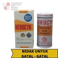 Herocyn Powder 150 Gr | Powder for Itchy Skin | Prickly Heat | Adult Herocin
