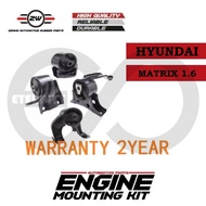 ZW HYUNDAI MATRIX 2003 1.6cc ENGINE MOUNTING KIT SET