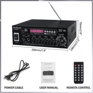 SUNBUCK Power Amplifer Bluetooth 2000W - Amplifier Subwoofer - Amplifier mixer bluetooth - AMPLIFIER AUDIO PROFESIONAL