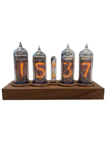 4 Digit IN-8 Nixie Clock IN8 Nixie Clock Excluding Glow Discharge Tubes