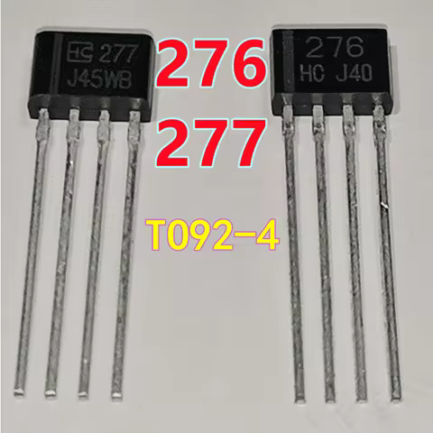10PCS CPU Fan Hall Elements 276 277 TO92-4 ATS276G-PL-B-C ATS276G-PL-A ATS276H-PG-B-C Hall sensor 27