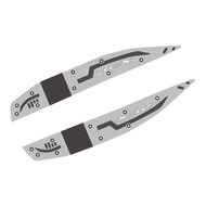 ZLWR PCX 160 2025 เสื่อเท้ามอเตอร์ไซค์ แพดเท้าป้องกันการสึกหรอแบบป้องกันการสกัด