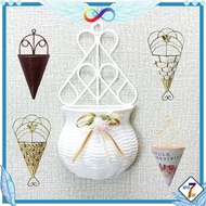 Hanging Pot Decorative Flower Vase Hanging Vine Leaves Wall Decoration Rattan Satu7an PBP57