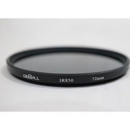 Green L - Infrared Infrared IR 72 mm 72mm Filter 680nm 720nm 850nm 760nm