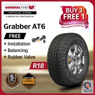 General Tire Grabber AT6 R18 265/60 285/60 (with installation)