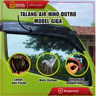 Hino Dutro Giga List Carbon Gutter 1 Pair