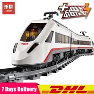 LEPIN 02010 Clone  ingly 60051 City Series The High-speed Passenger Train Model Building Blocks Bric