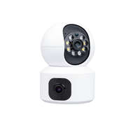 Dual Lens V380 PRO CCTV Camera  360 Wifi Security Camera Connect To Cellphone Camera 8MP Wireless Two-way Audio Night Vision Security Camera Surveillance Auto Tracking