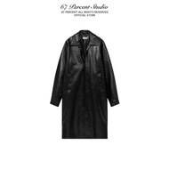 Faux Leather Long LeatherJacket 67PERCENT/67% - LÉON COAT