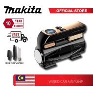 Makita Wired Car 12V Protable Electric Car Air Pump Tire Auto Tyre Pump for Car / Motorcycle