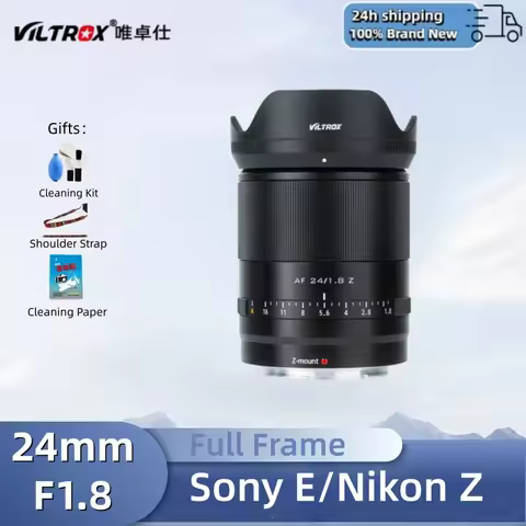 VILTROX 24mm F1.8 Full Frame Wide Angle Fixed Focus AF Auto Focus Lens for Sony E FE Nikon Z A7CII A