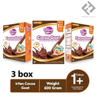 [3 BOX] IRFAN COCOA GOAT / SUSU KAMBING KOKO MADU ARABIC GUM / SUSU IRFAN / SUSU FORMULA