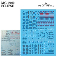 [DELPI DECAL] 115 MG 1/100  ECLIPSE GUNDAM WATER SLIDE DECAL