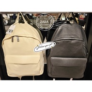 Zara Technical Fabric Backpack Men's Backpack with Laptop Slot Original Men's Backpack Man Bag