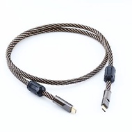 進口線材 發燒USB線A-C【M57】日本 佳耐美 電腦解碼器連接線type