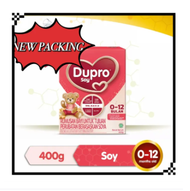 Dupro Soy 400g Infant formula susu bayi 0-12 bulan Dumex Dugro Soya tolertansi laktosa lactose intolerance