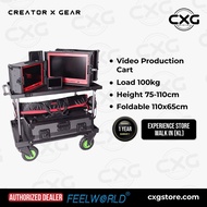(preorder) Feelworld Director Video Production Cart Aluminium D110 PayLoad 100kg