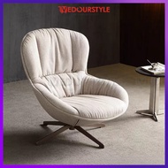 Vedourstyle Premium 360° Relaxing chair / Linen Fabric Relax Chair /1 Seater Sofa Chair /Heavy Duty 