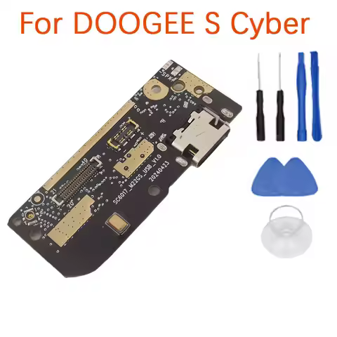 New Original DOOGEE S Cyber USB Board Dock Base Charging Port Board With Microphone Accessories For 
