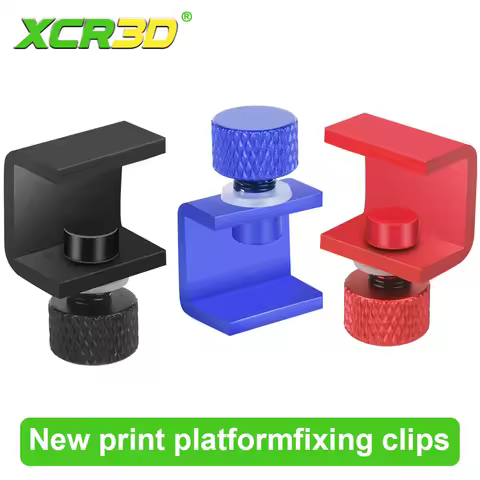 XCR3D Glass Heated Bed Clamp 3D Printer Parts Heatbed Plate Clip for Ultimaker UM Build Platform Ret