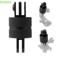 INSTORE Tripod Mount Adaptor for GoPro 11/10 360 Degree Tripod Screw Mount Tripod Adapter Tripod Accessories for Gopro Supplies Swivel Rotating Adaptor