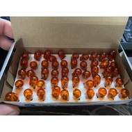 Car Light T10 Halogen Small Bulb Amber White Version