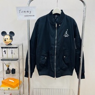 [HIGH QUALITY] - Jacket Bomber J0rdan Fight A1r Embroidered Letters on the Back - High Quality Produ